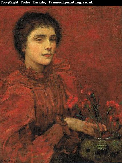 Charles W. Bartlett Study in Red